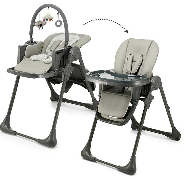 Стульчик для кормления Kinderkraft Tummie Grey (KHTUMM00GRY0000)