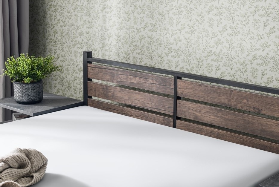 Кровать Evger K-300 160x200cm Black Wood