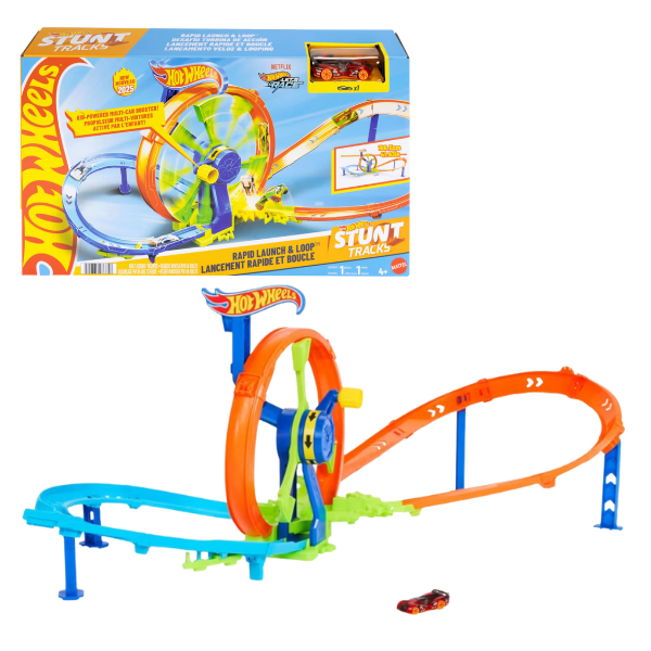 Hot Wheels «Быстрый запуск и петля»