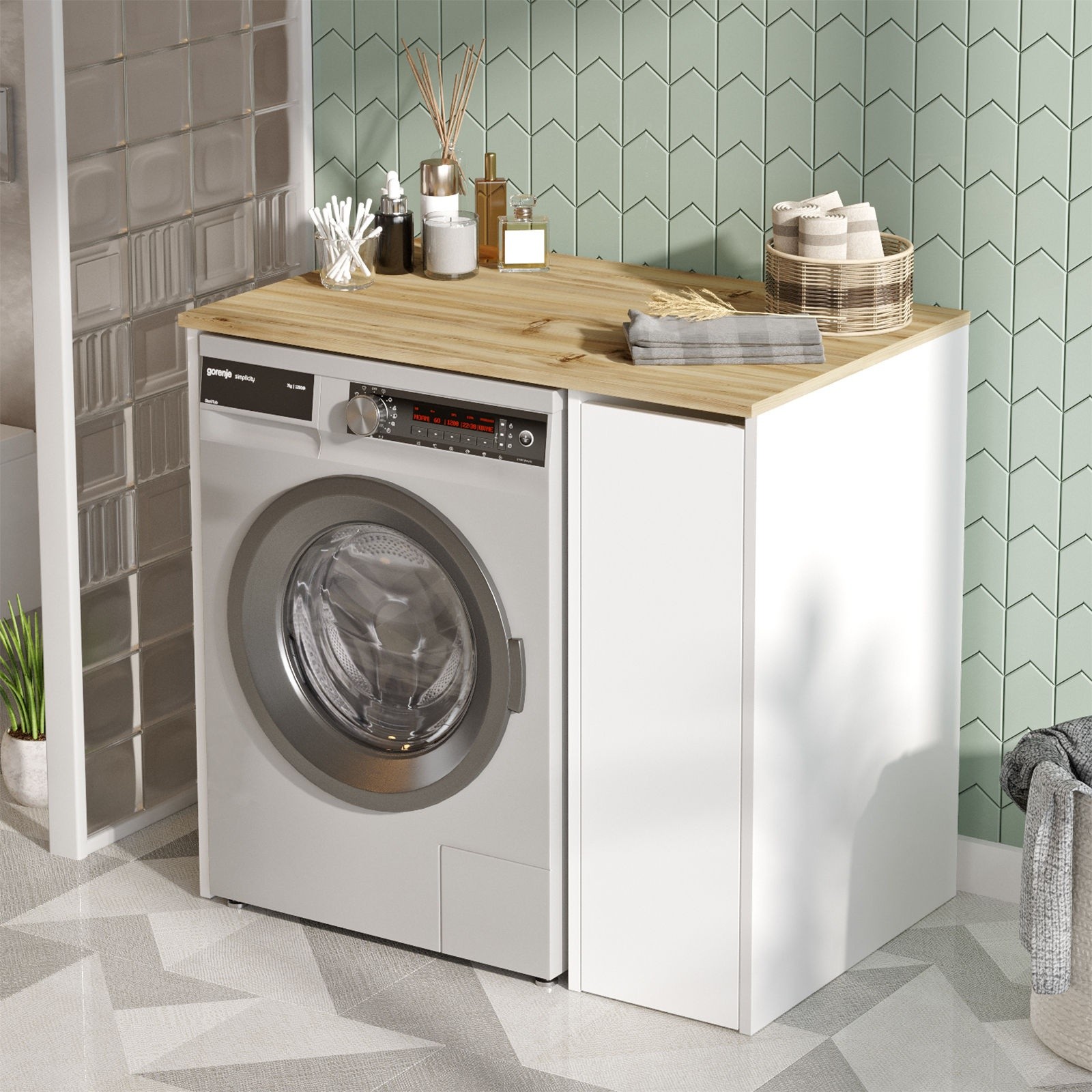 Полка для стиральной машины Hanah Home Sa1-Wk