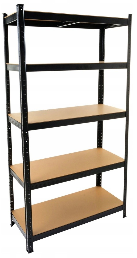 Стеллаж складской GardenLine GWI7392 180x90x40cm Black