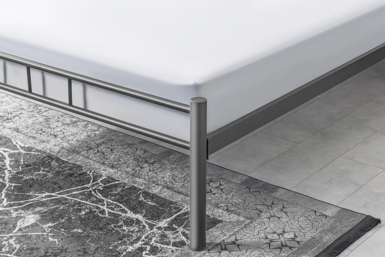 Кровать Evger K-70 160x200cm Grey