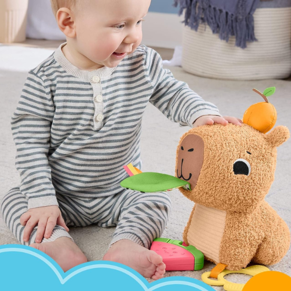 Плюшевая игрушка «Капибара» от Fisher-Price