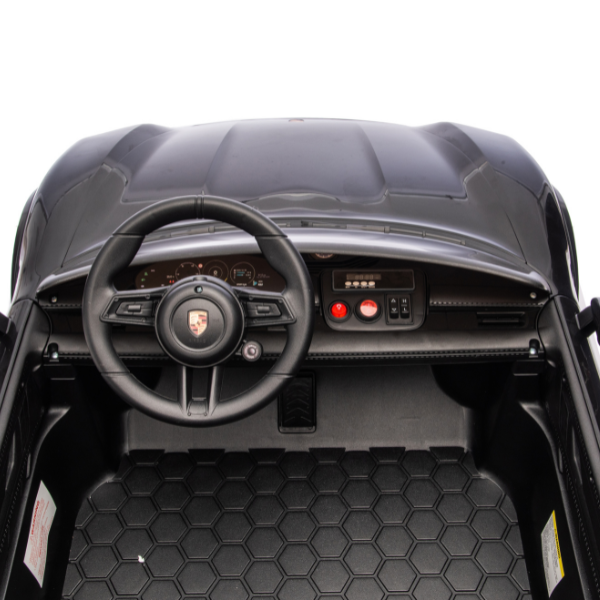 Машина Porsche Taycan, Аккумулятор 12V10Ah, 2 мотора 90W, EVA колеса, кожаные сидения