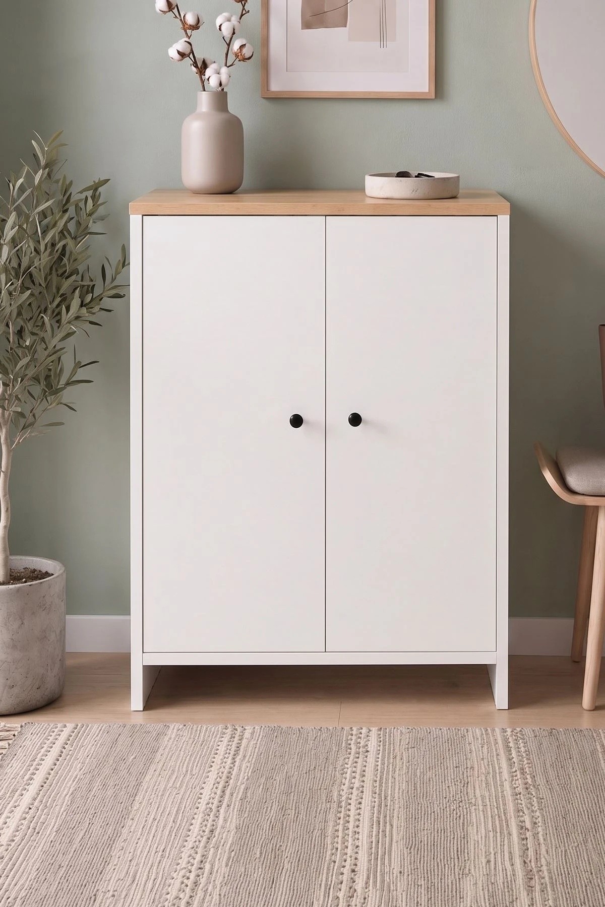 Обувница Bofigo 18-16-41 Sapphire Oak/White