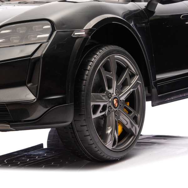 Машина Porsche Taycan, Аккумулятор 12V10Ah, 2 мотора 90W, EVA колеса, кожаные сидения