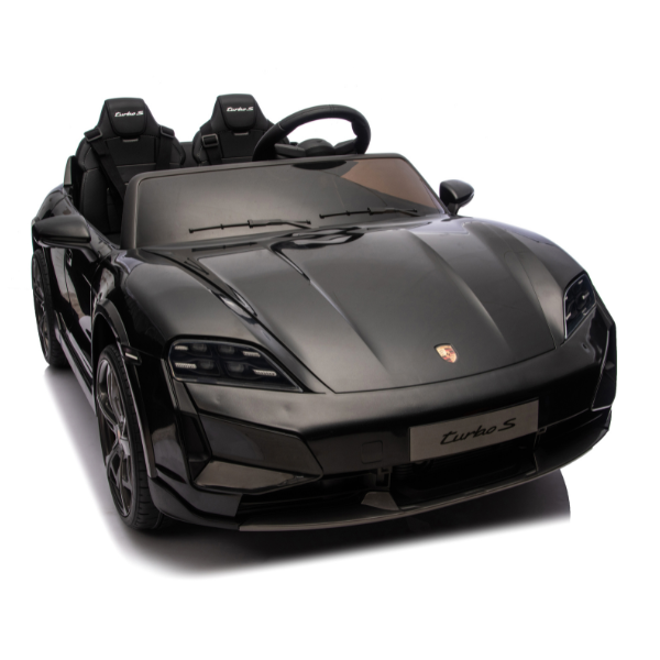 Машина Porsche Taycan, Аккумулятор 12V10Ah, 2 мотора 90W, EVA колеса, кожаные сидения