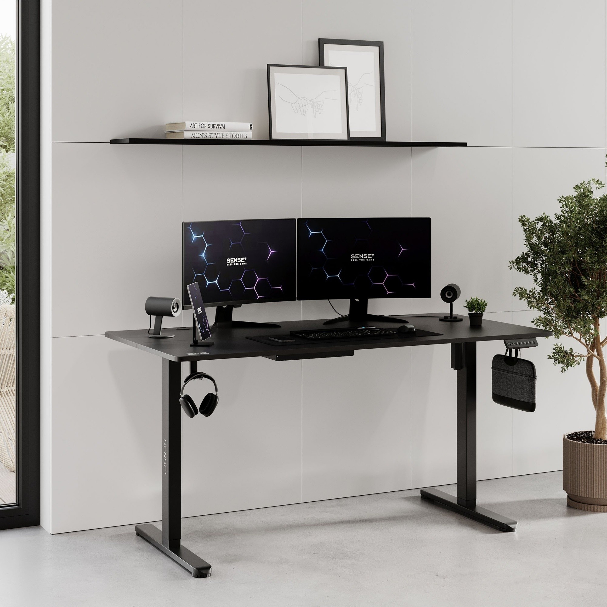 Письменный стол Sense7 Nojo 140x70 Black