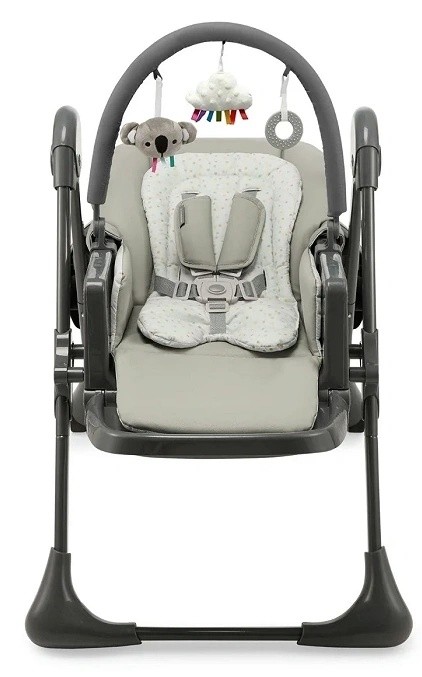 Стульчик для кормления Kinderkraft Tummie Grey (KHTUMM00GRY0000)