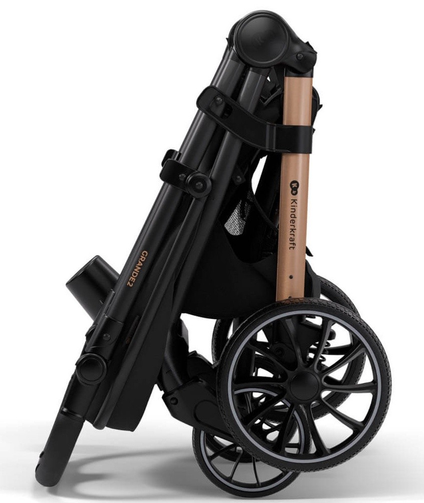Коляска Kinderkraft Grande 2 Midnight Black (KSGRAN02BLK0000)