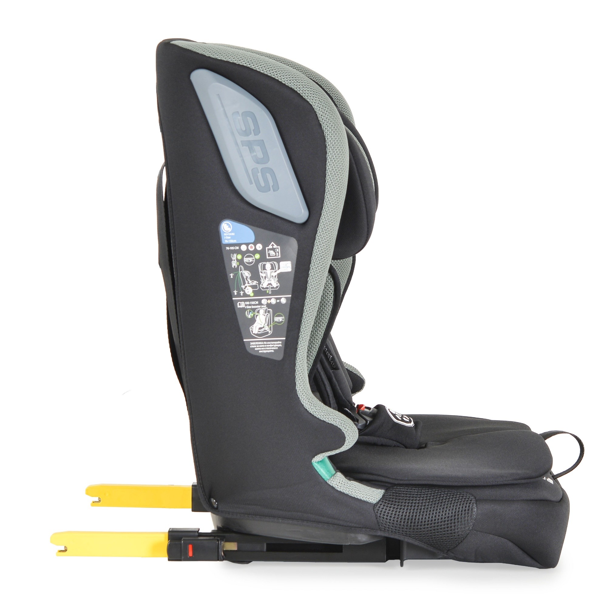 Детское автокресло Cangaroo iDrive Twill Green