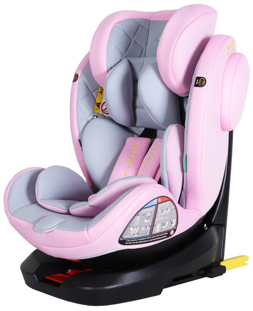 Детское автокресло Summer Baby Faro I-Size (4572) Grey/Pink