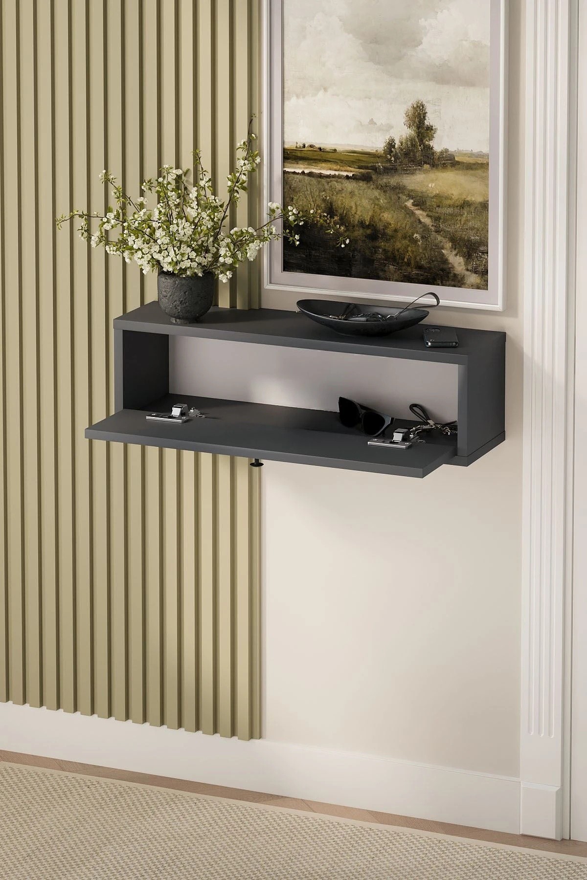 Настенная полка Bofigo 14-06-08 Anthracite