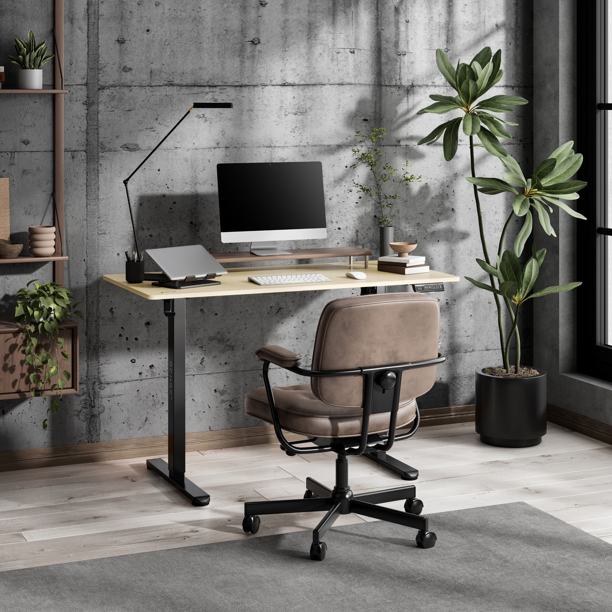 Письменный стол Sense7 Nojo Light 120x60 Light Brown