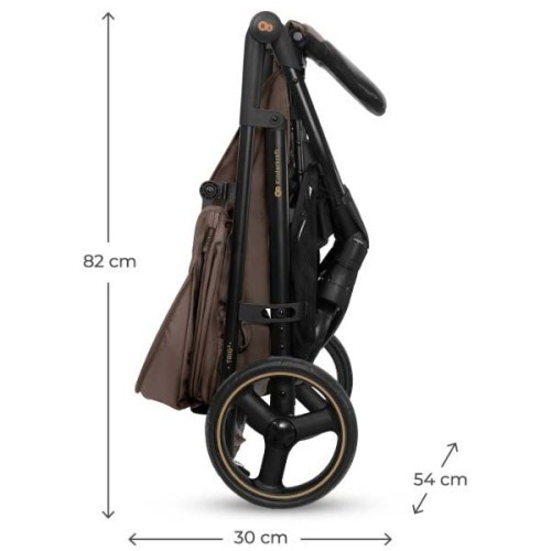 Коляска Kinderkraft Trig 3 Brown (KSTRIG03BRW0000)