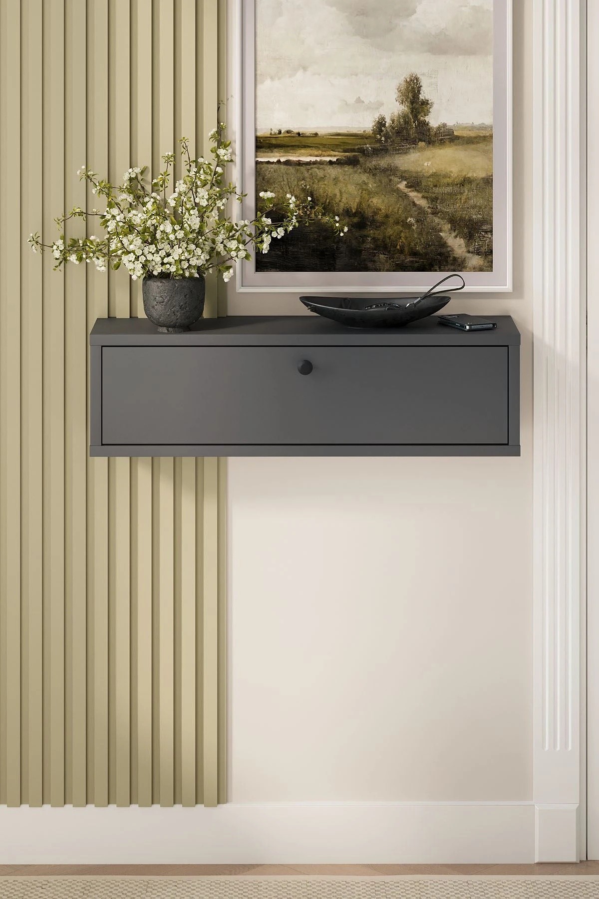Настенная полка Bofigo 14-06-08 Anthracite