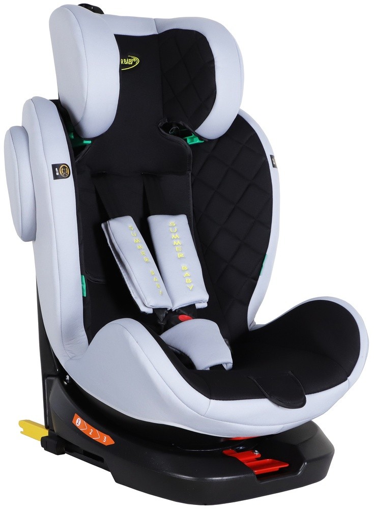 Детское автокресло Summer Baby Faro I-Size (4573) Black/Grey
