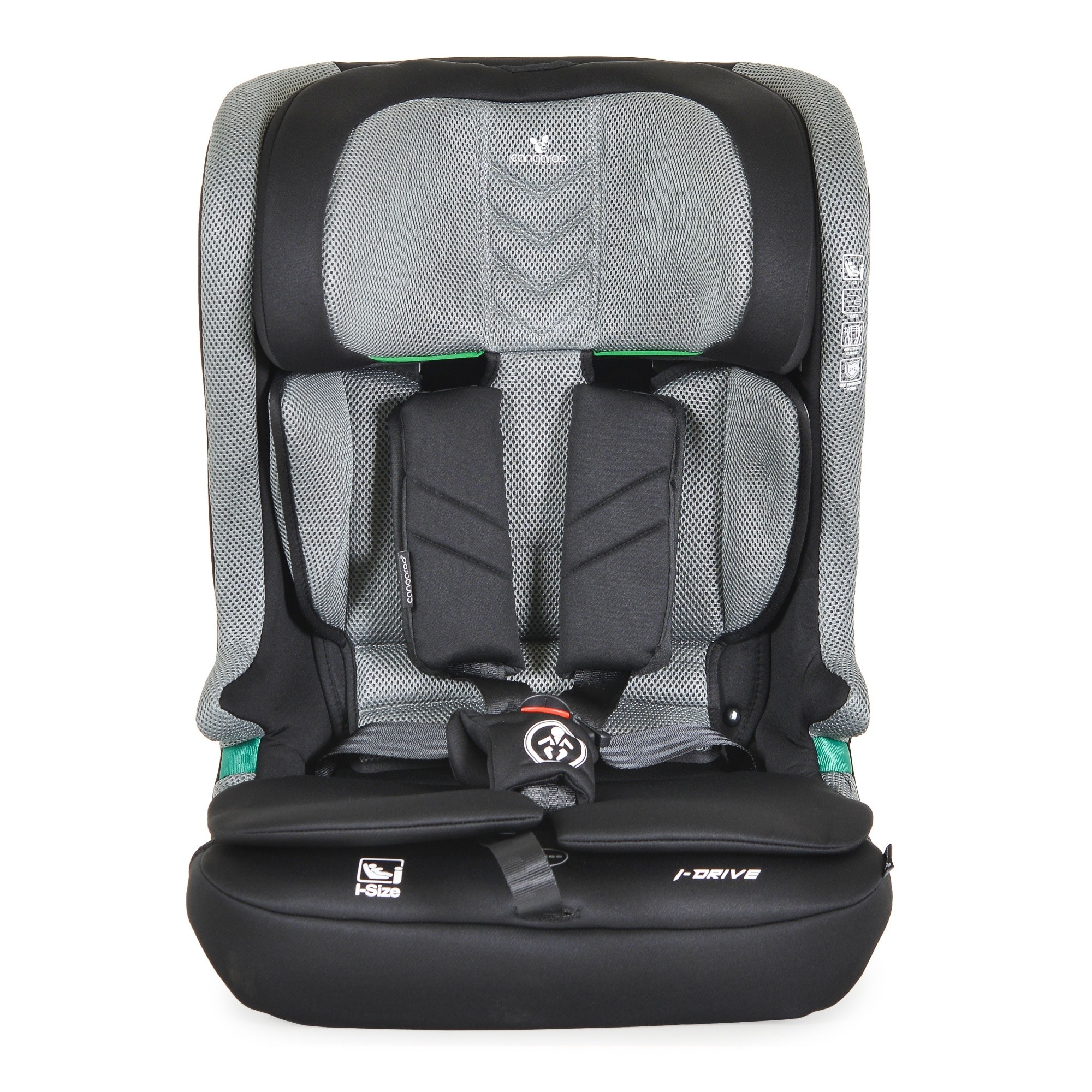 Детское автокресло Cangaroo iDrive Titanium Grey