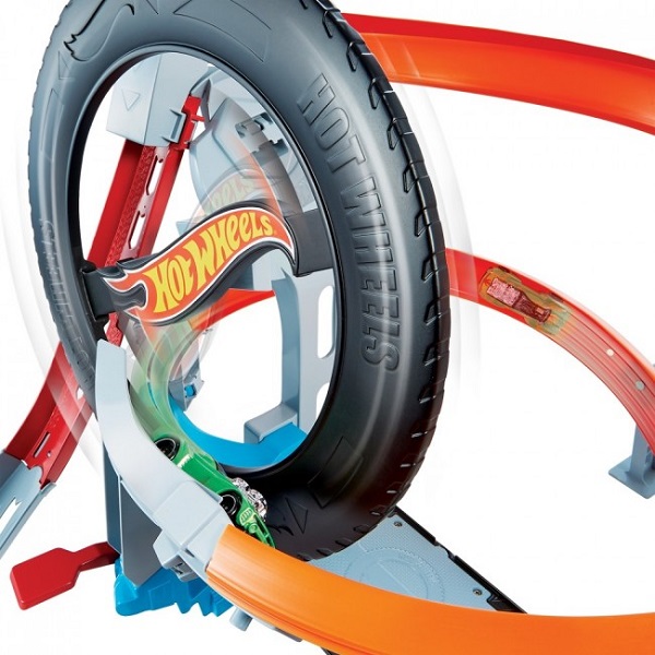 Hot Wheels Игровой набор Гонки в шиномонтажной