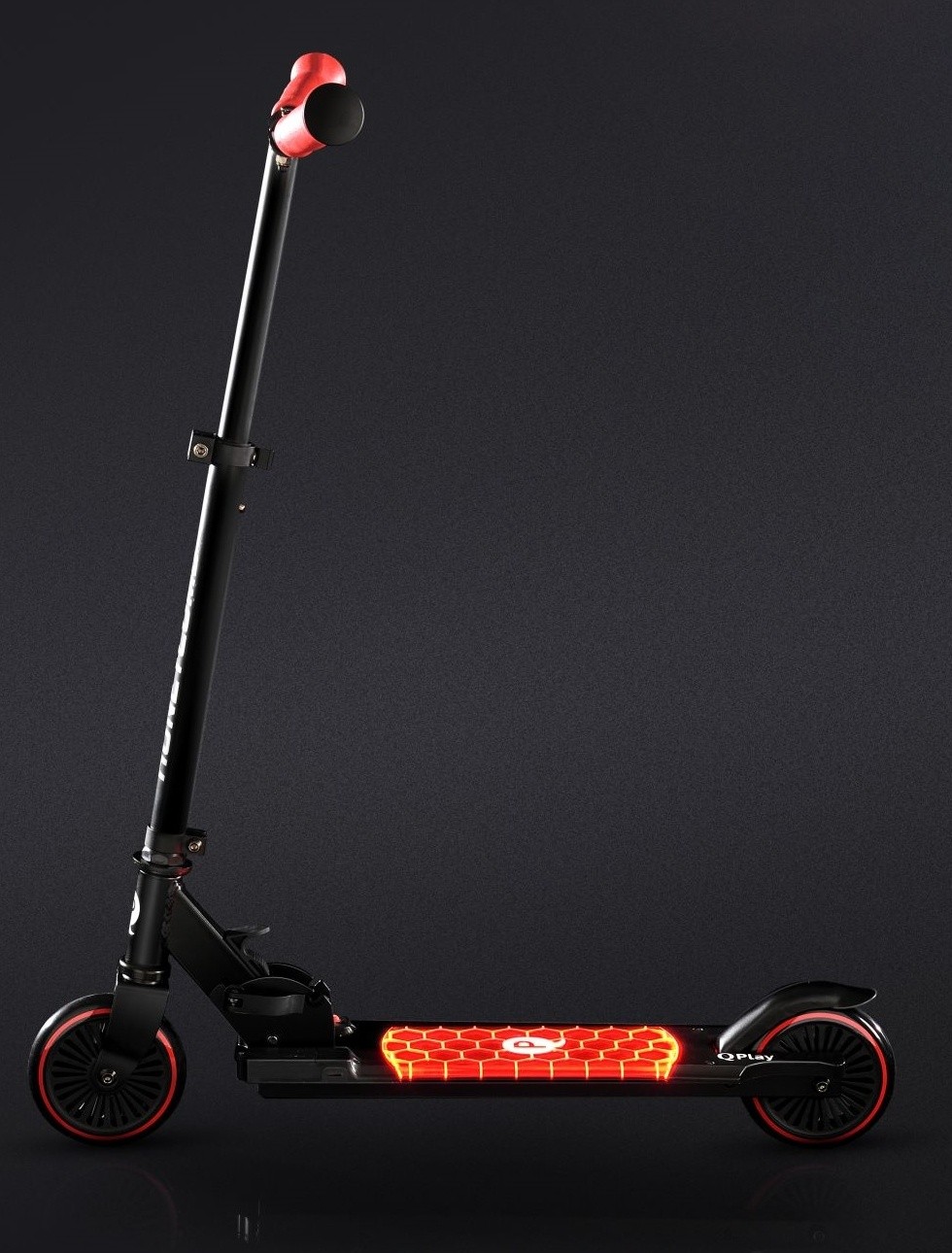 Самокат Qplay Honeycomb Red
