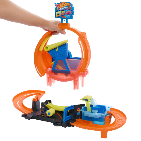 Игровой набор Hot Wheels City «Мегаавтомойка с петлей»