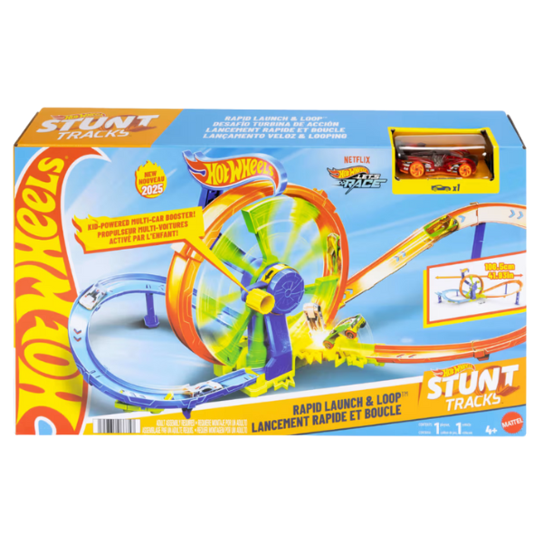 Hot Wheels «Быстрый запуск и петля»
