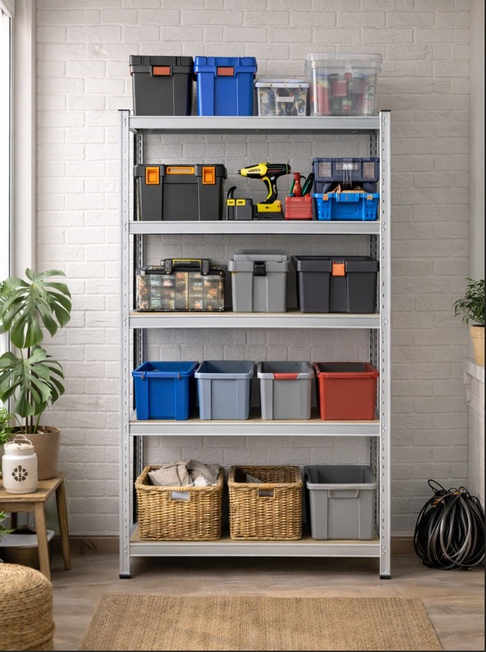 Стеллаж складской Xenos StrongLine 180x100x50cm