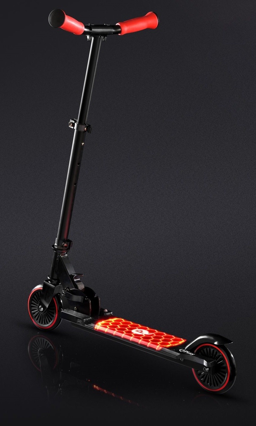 Самокат Qplay Honeycomb Red