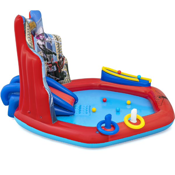 Bestway Надувной игровой центр «Человек паук», 211 x 206 x 127 см, 2+