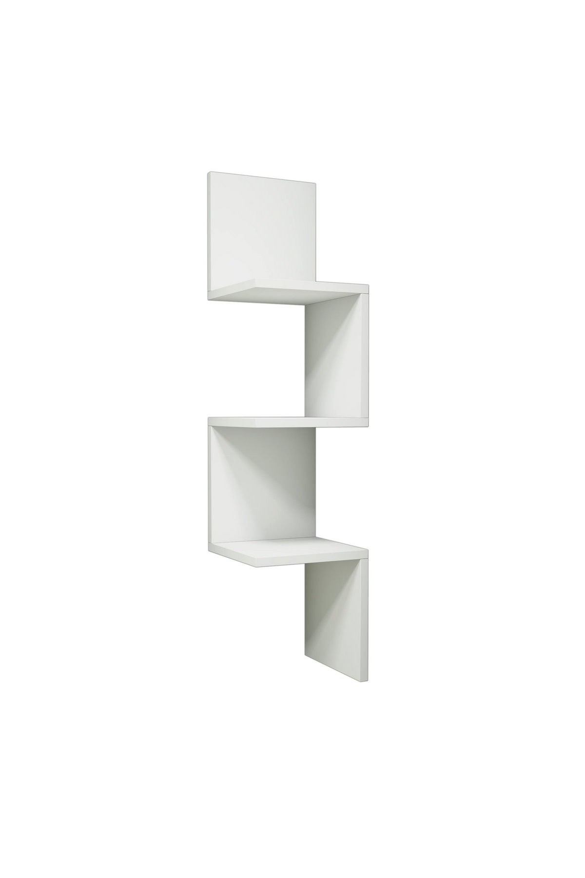 Настенная полка Hanah Home Zikzak White
