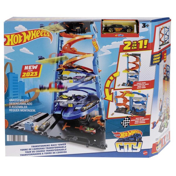 Hot Wheels Игровой набор «Городская гоночная башня-трансформер»