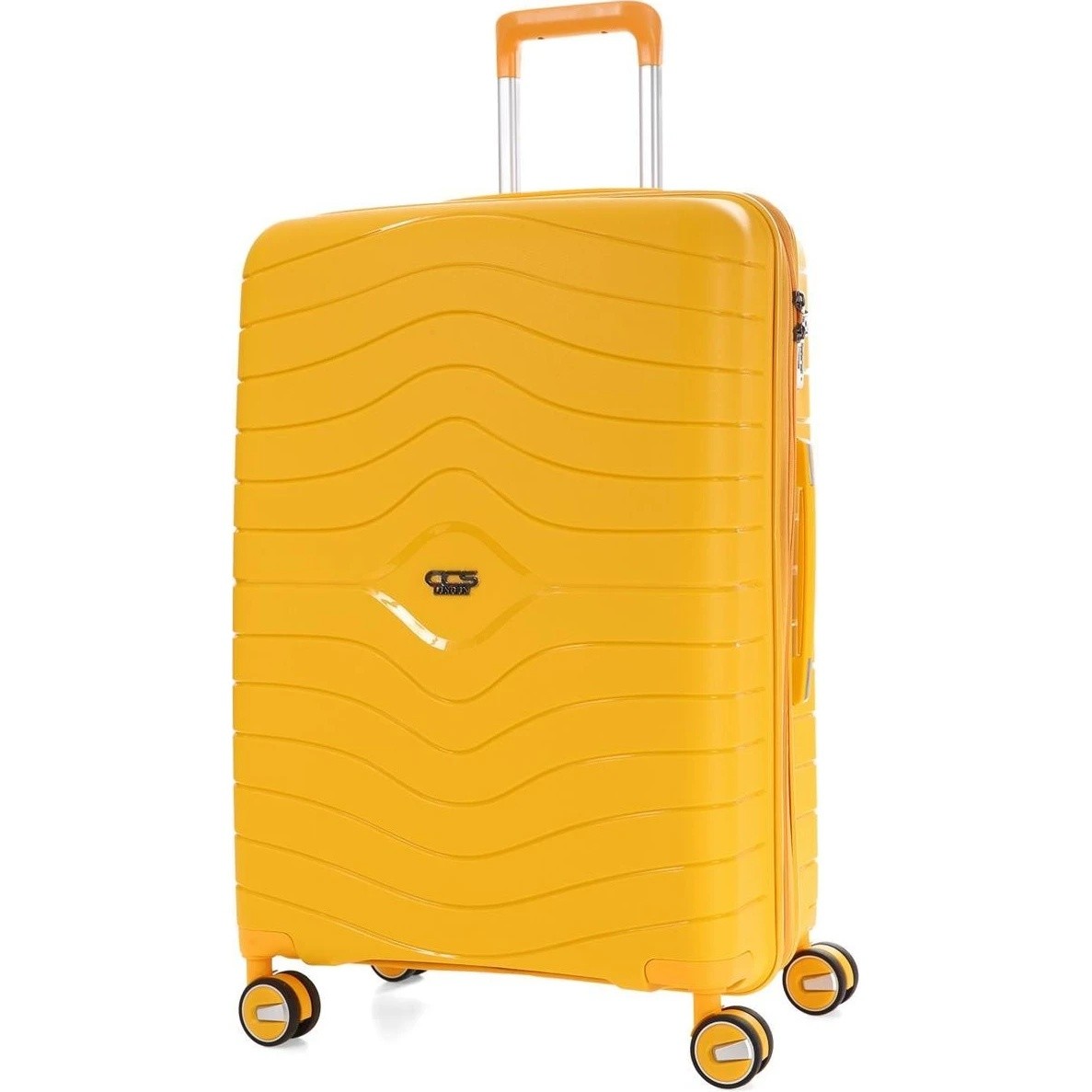 Чемодан CCS 5242 M Yellow
