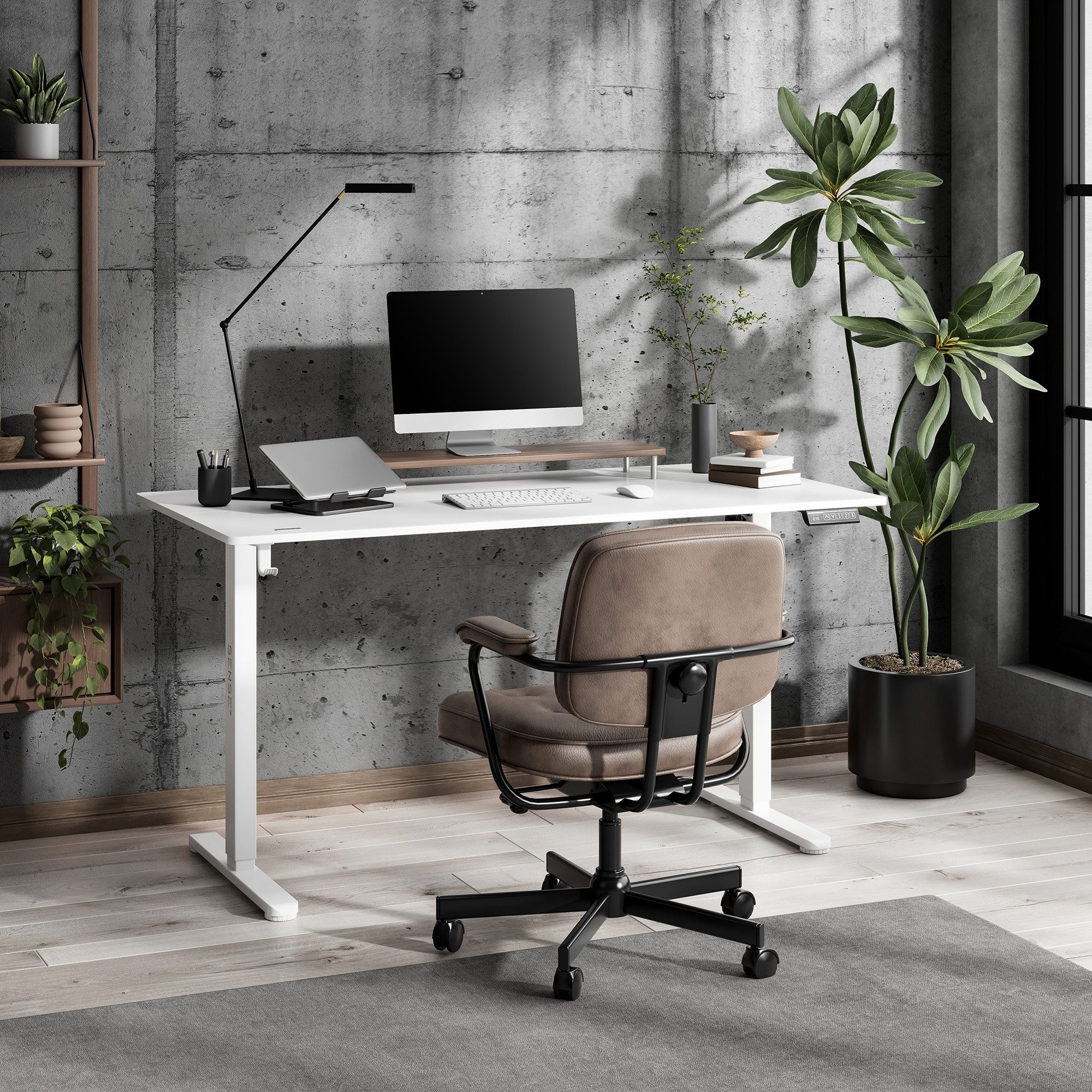 Письменный стол Sense7 Nojo Light 140x70 White
