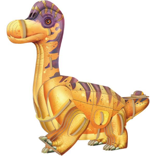 3D-пазл Brachiosaurus – Создай своего собственного длинношеего гиганта, 54 элемента