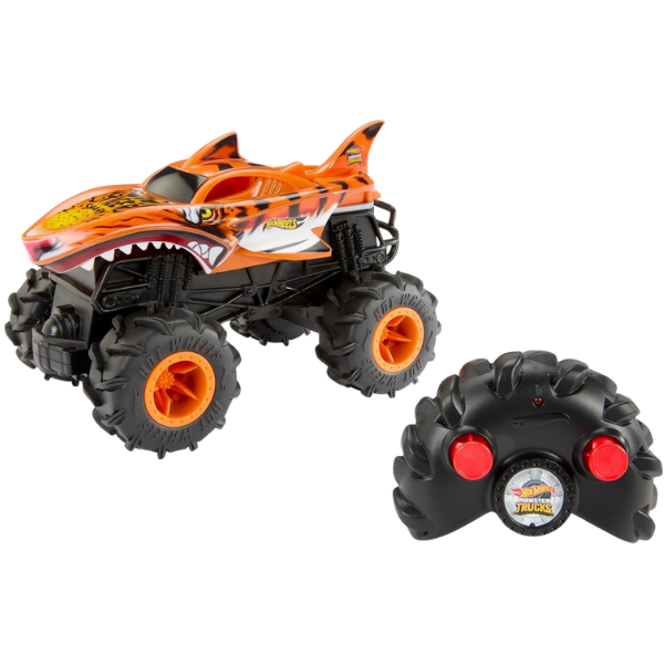 Hot Wheels Monster Trucks 1:24 «Неудержимая Тигровая акула»