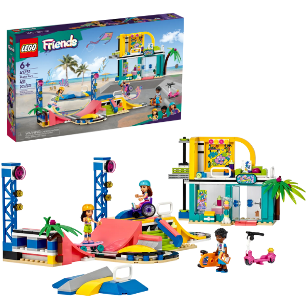 LEGO Friends «Скейт-парк», 431 элем.