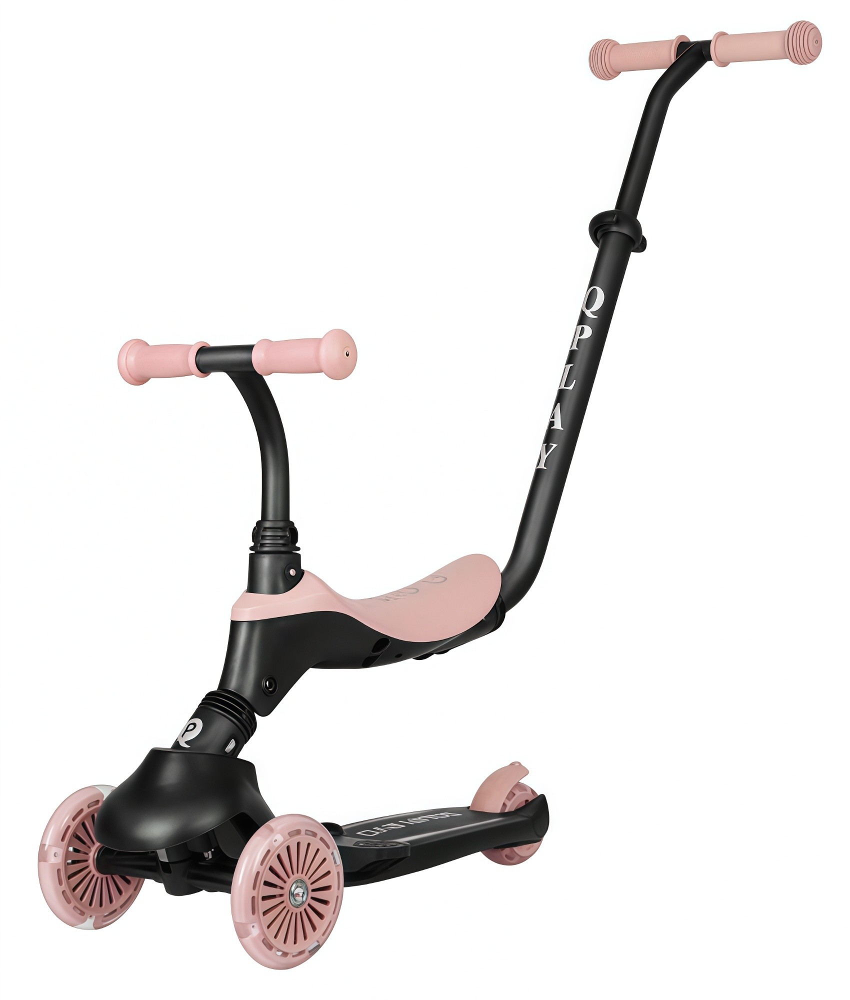 Самокат Qplay Sema Evo Coral Pink