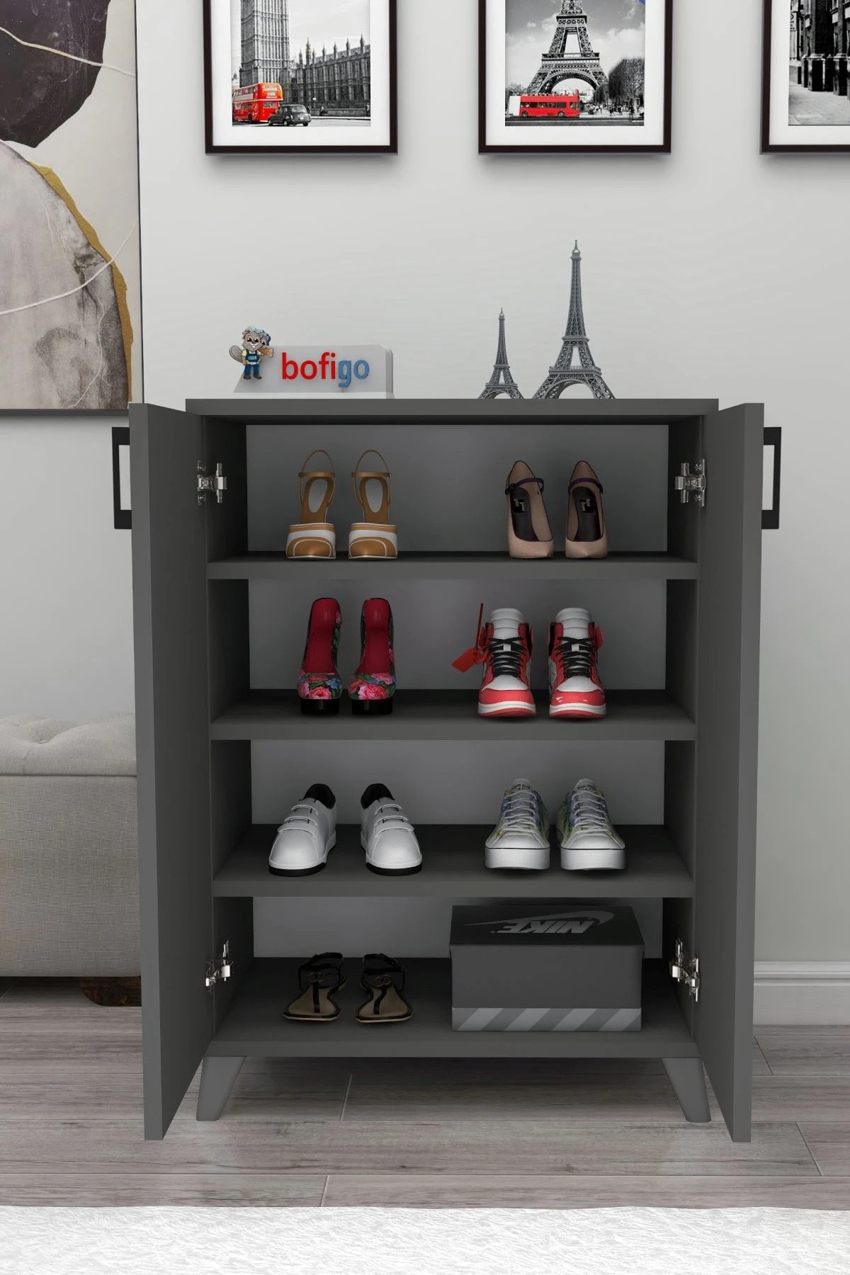 Обувница Bofigo 12-40-08 Anthracite
