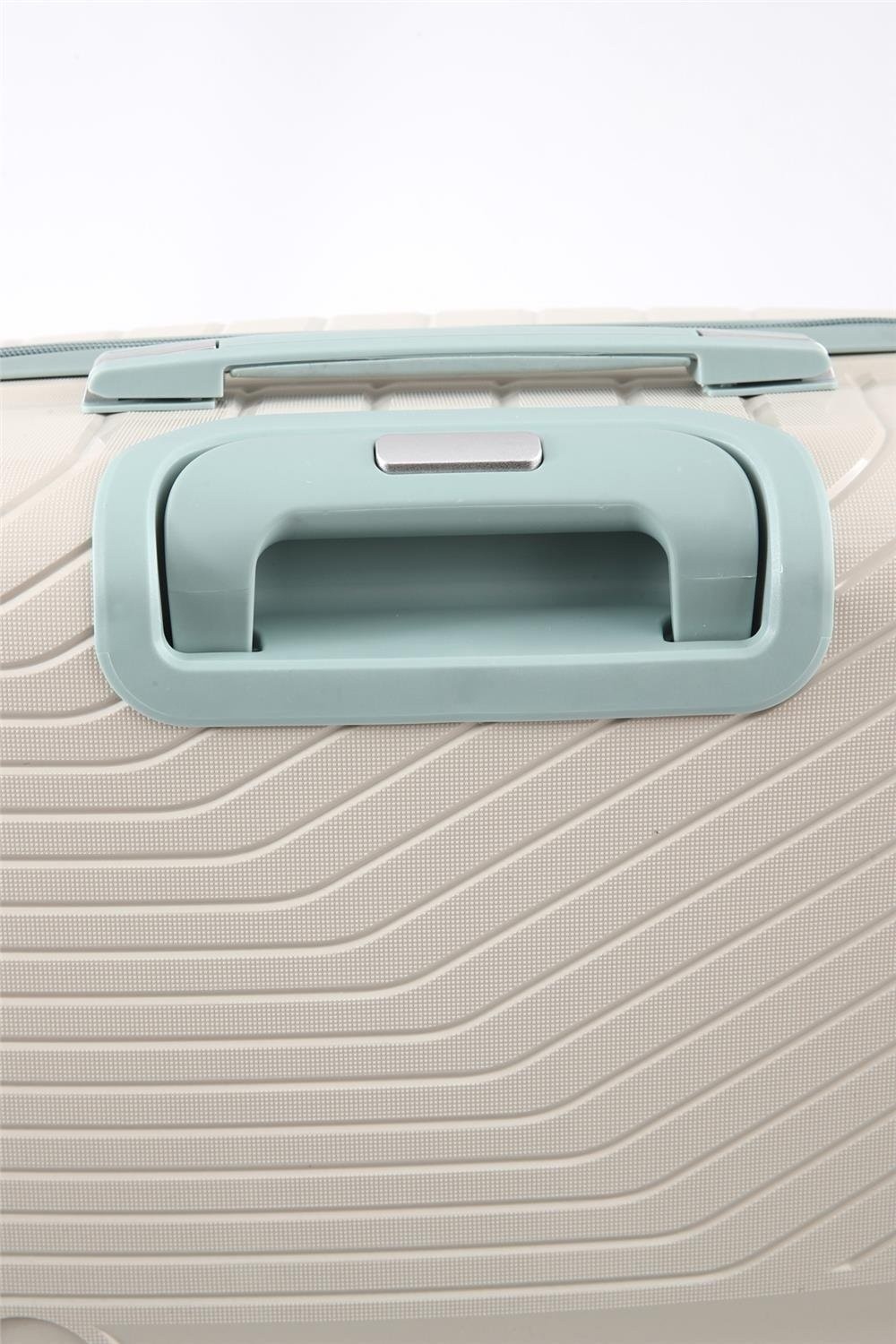Чемодан CCS 5239 L White/Blue