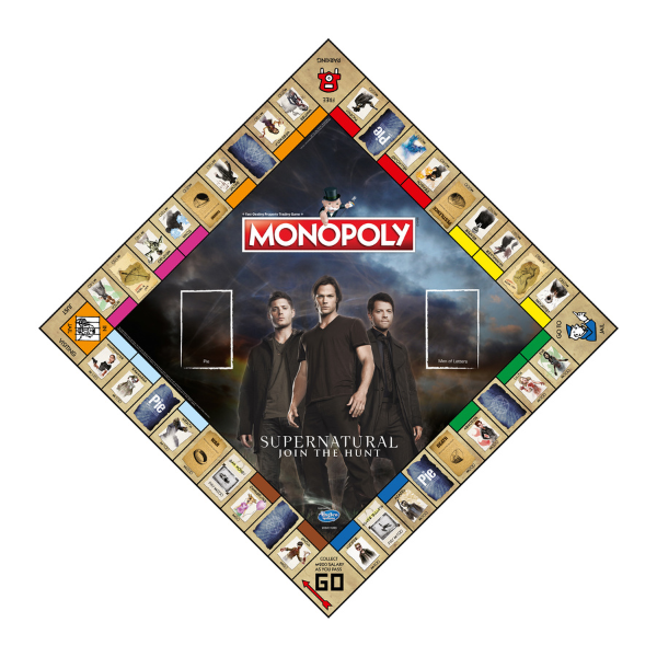 Настольная игра Monopoly «Сверхъестественное» (англ.)