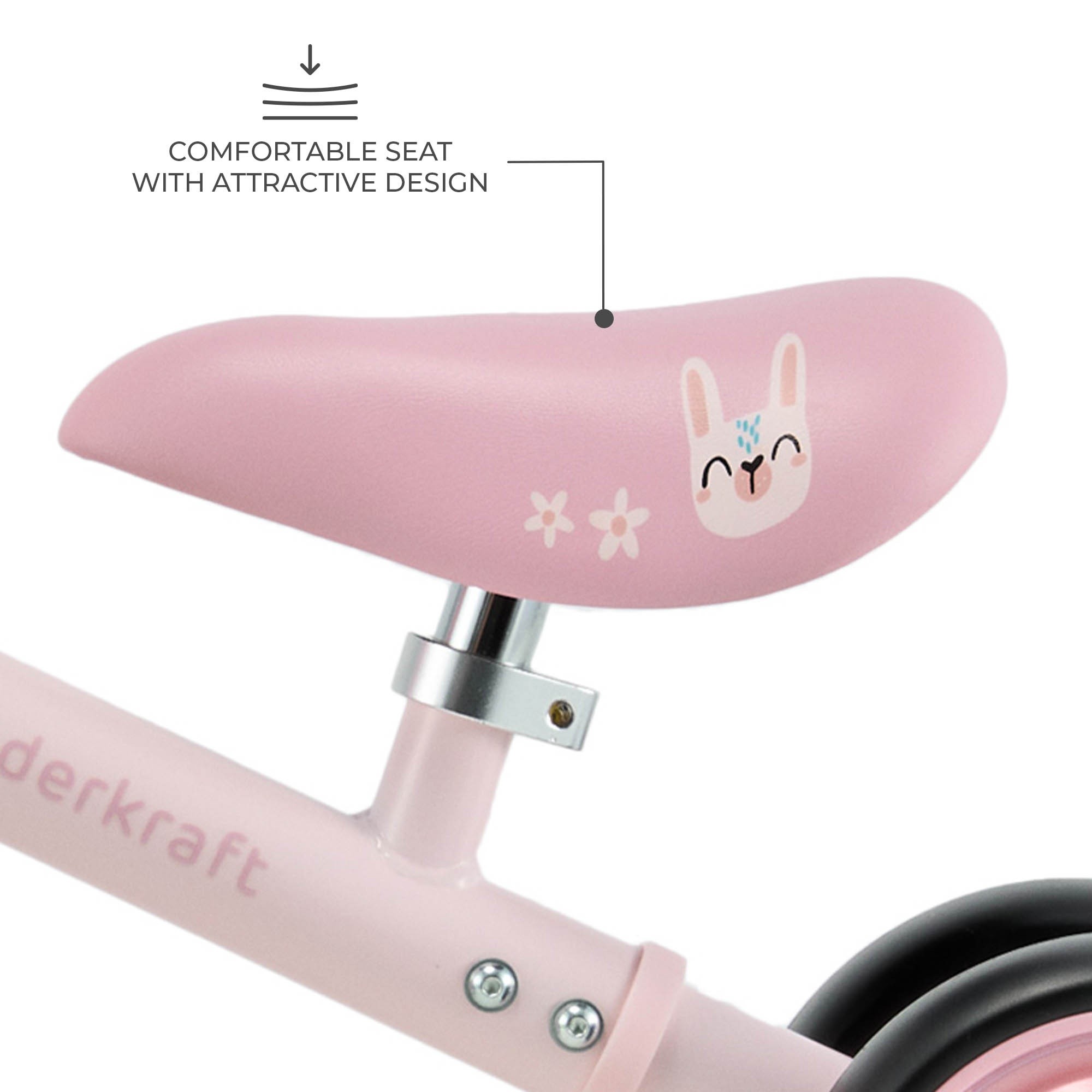Беговел Kinderkraft Cutie Flash Pink (KRCUFL00PNK0000)