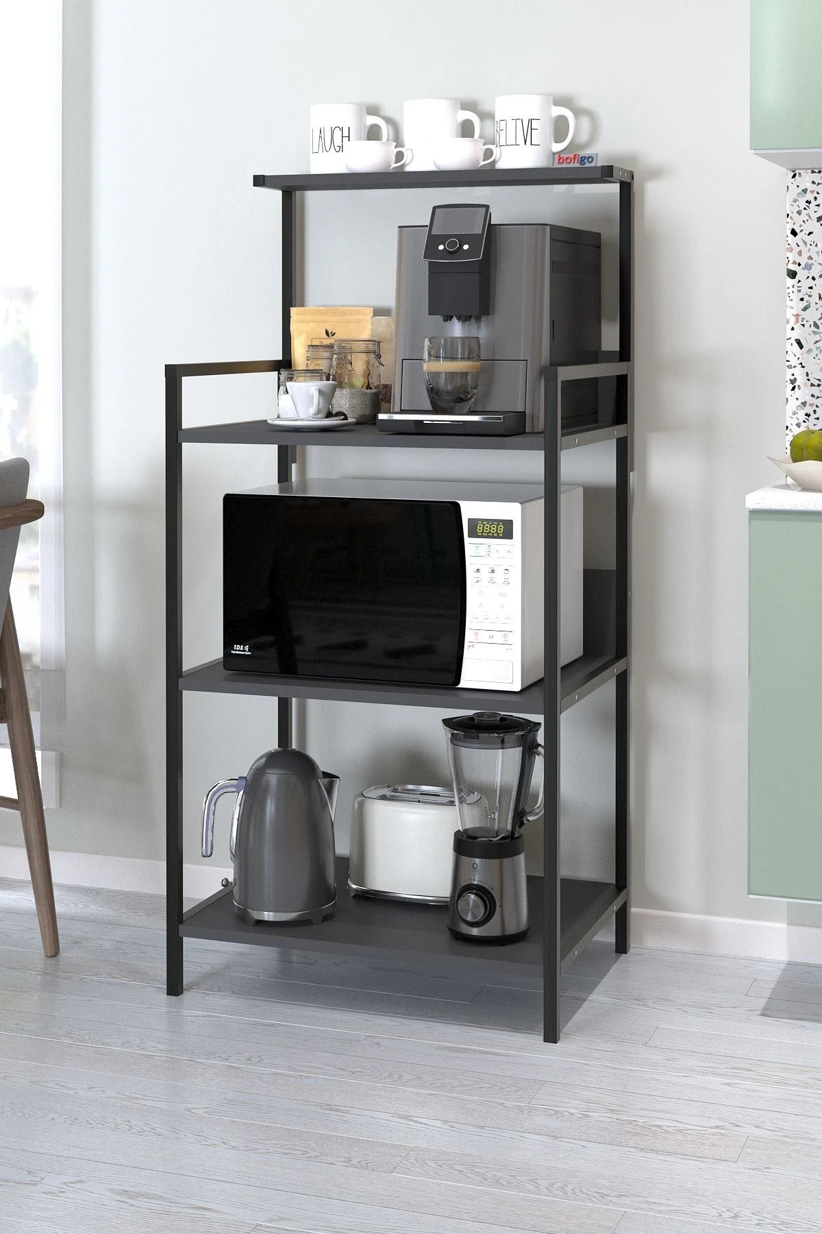 Стеллаж Bofigo 28-01-08 Anthracite