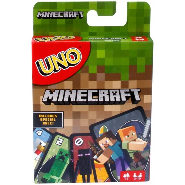 Настольная игра UNO «Minecraft»