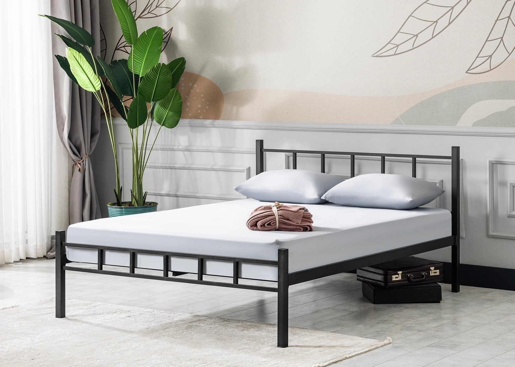 Кровать Evger K-90 160x200cm Black