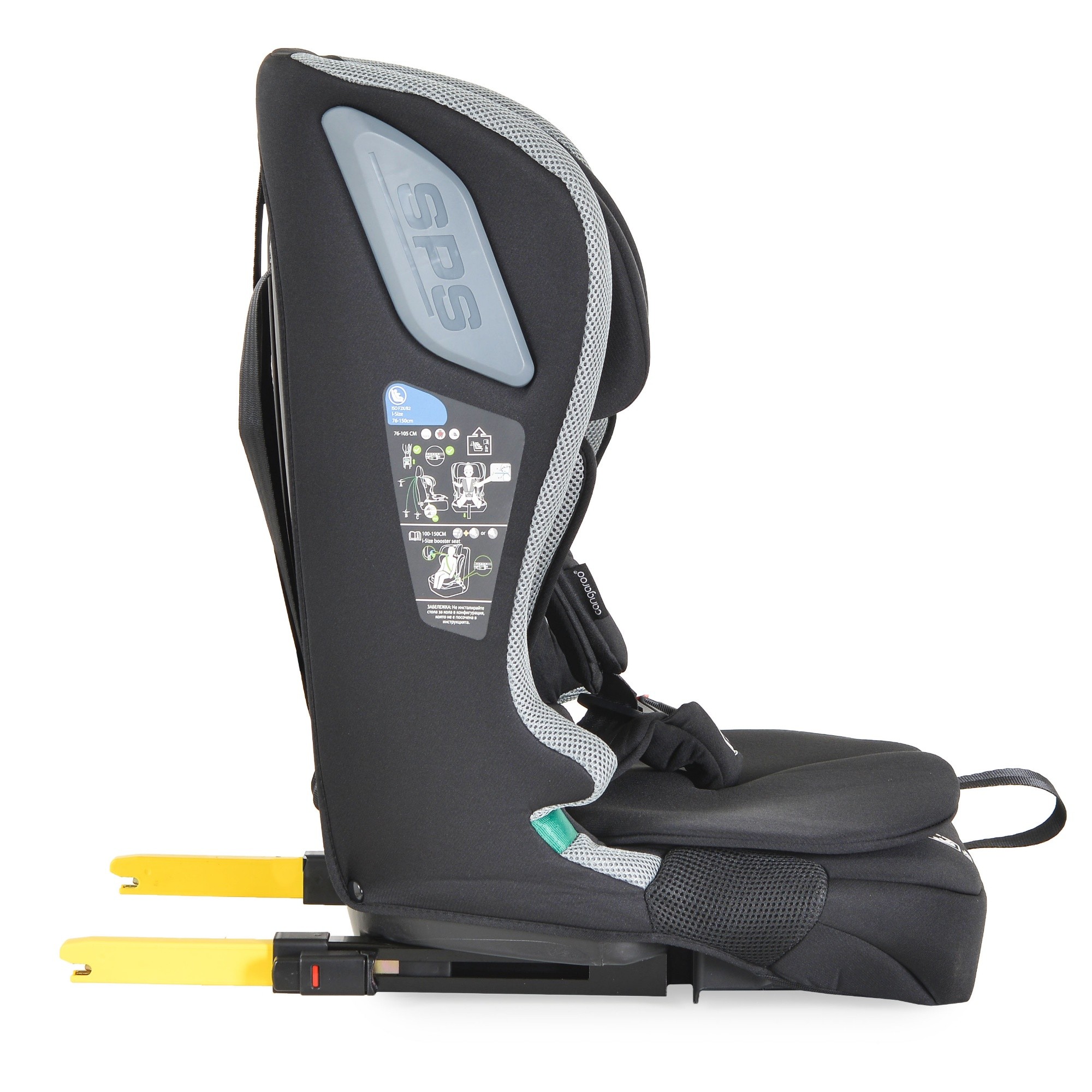 Детское автокресло Cangaroo iDrive Titanium Grey