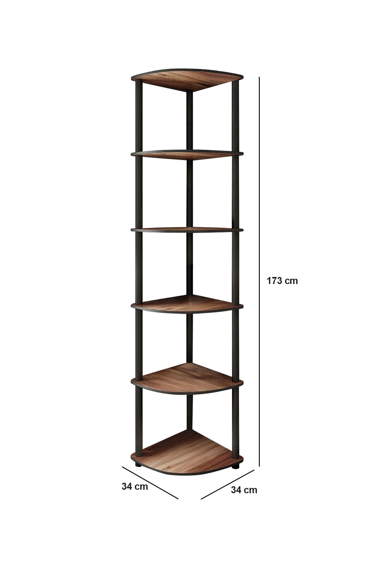 Стеллаж Hanah Home Bookcase 6 Corner