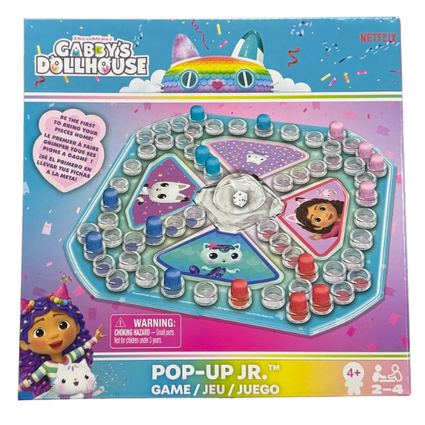 Настольная игра «Gabby’s Dollhouse: Pop-Up Jr.»