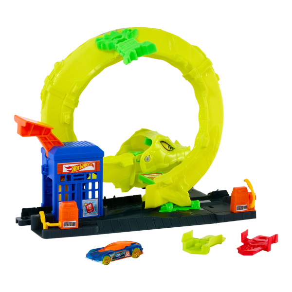 Игровой набор Hot Wheels City «Змеиная атака»
