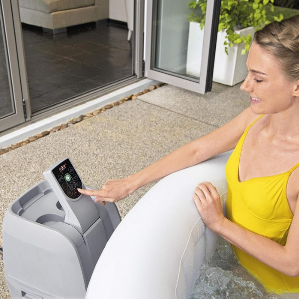 Bestway Надувной СПА джакузи Tahiti AirJet 180х66 см, 669Л, 2-4-x местный
