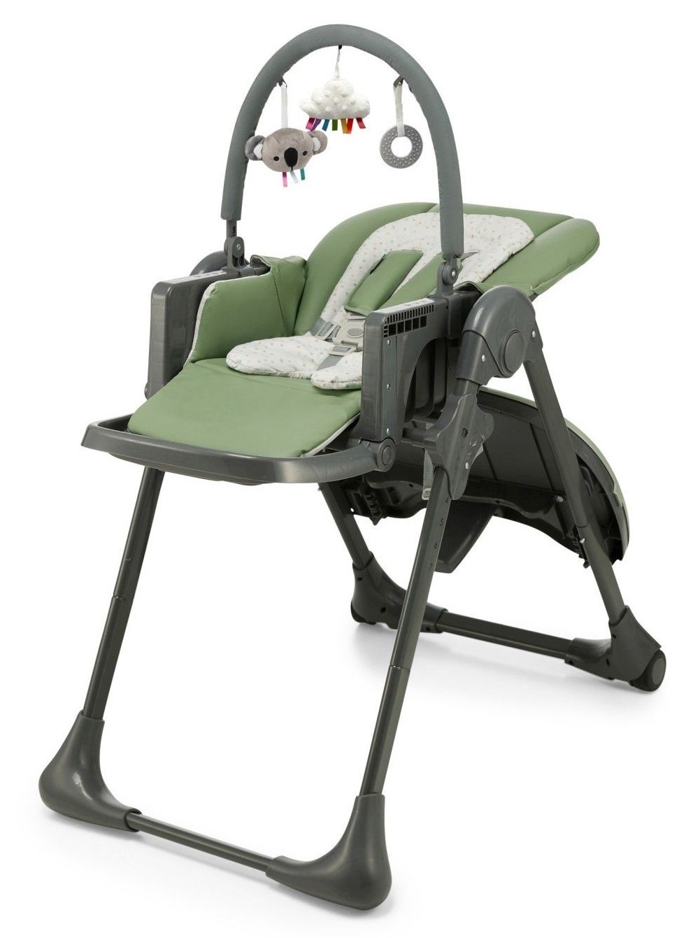 Стульчик для кормления Kinderkraft Tummie Green (KHTUMM00GRE0000)